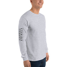 Load image into Gallery viewer, Choose Animals 4  Logos Men’s Long Sleeve Tshirt    (more colors)
