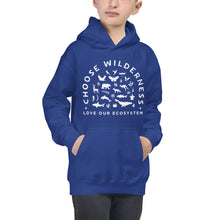 Load image into Gallery viewer, Choose Wilderness Kids Hoodie - more colors
