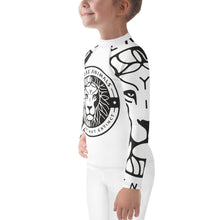 Load image into Gallery viewer, Choose Animals Kids White Rash Guard
