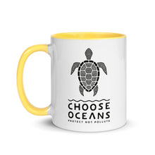 Load image into Gallery viewer, CHOOSE OCEANS mug (more colors)
