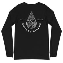 Load image into Gallery viewer, Choose Rivers Unisex Long Sleeve Tee - more colors
