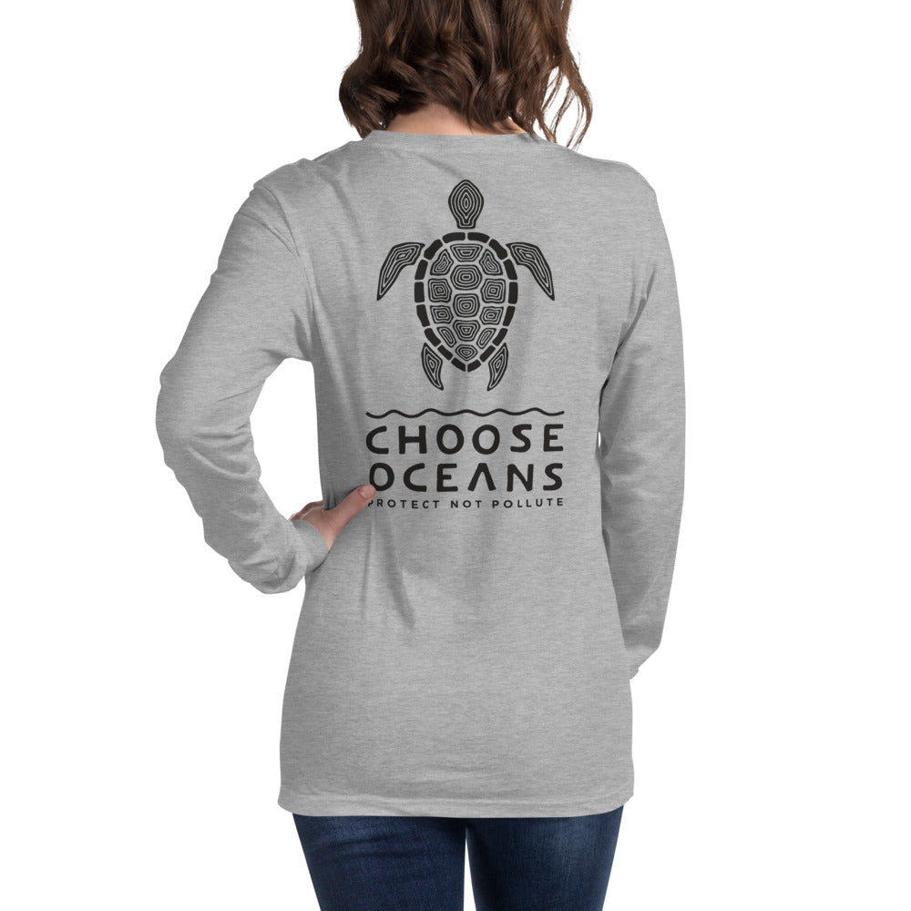 Choose Oceans Unisex Long Sleeve Tee