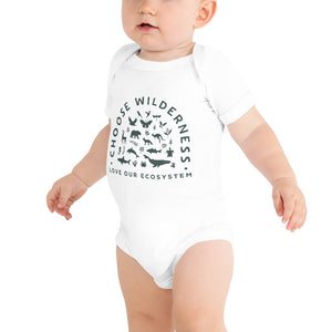 Choose Wilderness Baby Bodysuit