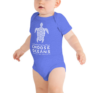 Choose Oceans Baby One Piece