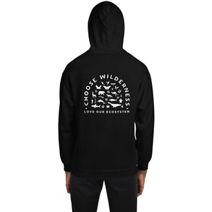 Choose Wilderness Unisex Hoodie - more colors