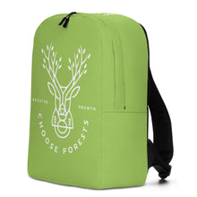 Load image into Gallery viewer, Choose Forests Light Green Backpack
