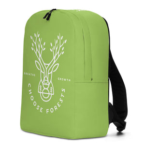 Choose Forests Light Green Backpack