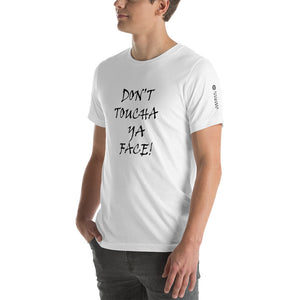 Civilized Nomads "Don't Touch"   unisex tshirt    -  "Love Conquers Covid 19" collection