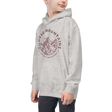 Load image into Gallery viewer, Choose Mountains Grey Kids Hoodie
