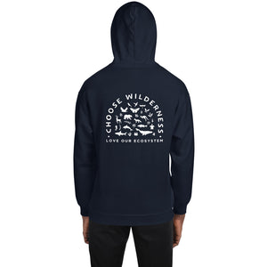 Choose Wilderness Unisex Hoodie - more colors