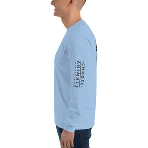 Choose Animals 4  Logos Men’s Long Sleeve Tshirt    (more colors)