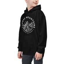 Load image into Gallery viewer, Choose Mountains Kids Hoodie - more colors
