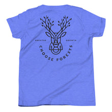 Load image into Gallery viewer, Choose Forests Youth Short Sleeve T-Shirt more colors
