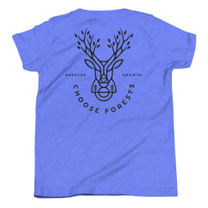 Choose Forests Youth Short Sleeve T-Shirt more colors