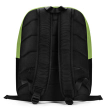 Load image into Gallery viewer, Choose Rivers Black and Green Minimalist Backpack
