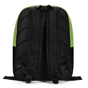 Choose Rivers Black and Green Minimalist Backpack