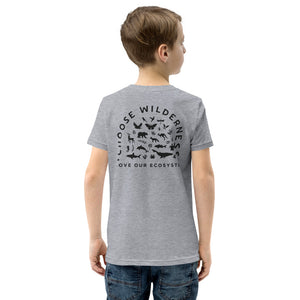 Choose Wilderness Youth Short Sleeve T-Shirt