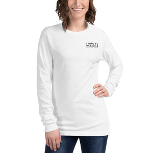 Choose Oceans Unisex Long Sleeve Tee