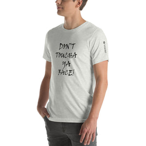 Civilized Nomads "Don't Touch"   unisex tshirt    -  "Love Conquers Covid 19" collection