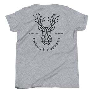 Choose Forests Youth Short Sleeve T-Shirt more colors