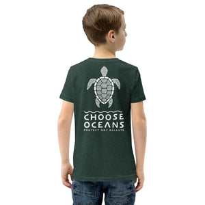 CHOOSE OCEANS                                                              Youth/Short Sleeve T-Shirt - more colors