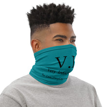 Load image into Gallery viewer, VIP - Very Infectious Person Aqua Neck Gaiter/Bandana
