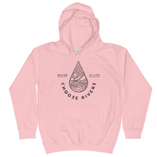 Load image into Gallery viewer, Choose Rivers Kids Hoodie - more colors
