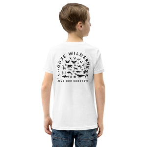 Choose Wilderness Youth Short Sleeve T-Shirt