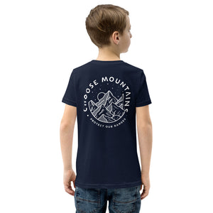 Choose Mountains Youth Short Sleeve T-Shirt - more colors