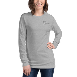 Choose Oceans Unisex Long Sleeve Tee