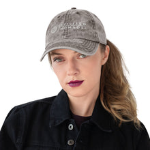 Load image into Gallery viewer, Civilized Nomads Earth&#39;s Thumbprint Vintage Cotton Twill Cap
