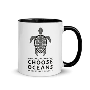 CHOOSE OCEANS mug (more colors)