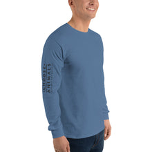 Load image into Gallery viewer, Choose Animals 4  Logos Men’s Long Sleeve Tshirt    (more colors)
