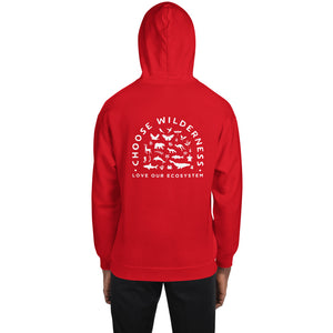 Choose Wilderness Unisex Hoodie - more colors