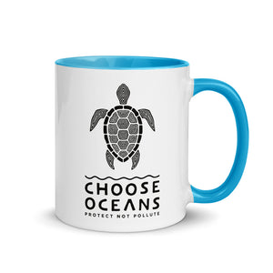 CHOOSE OCEANS mug (more colors)