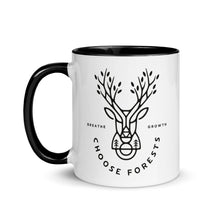 Load image into Gallery viewer, CHOOSE FORESTS Mug (more colors)
