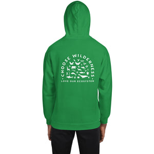 Choose Wilderness Unisex Hoodie - more colors