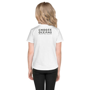 Choose Oceans White Kids T-Shirt