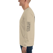 Load image into Gallery viewer, Choose Animals 4  Logos Men’s Long Sleeve Tshirt    (more colors)
