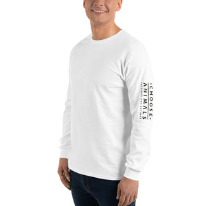 Choose Animals 4  Logos Men’s Long Sleeve Tshirt    (more colors)