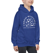 Load image into Gallery viewer, Choose Wilderness Kids Hoodie - more colors
