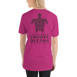 Choose Oceans Two logo unisex tshirt (more colors)