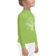 Load image into Gallery viewer, Civilized Nomads &quot;Custodians of Earth&quot; Kids Green Rash Guard
