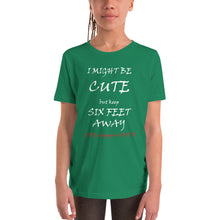 Load image into Gallery viewer, &quot;Cute Protection &quot; Youth Unisex tshirt  -  &quot;LOVE Conquers COVID 19&quot; Collection
