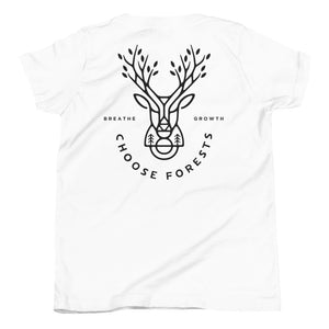 Choose Forests Youth Short Sleeve T-Shirt more colors