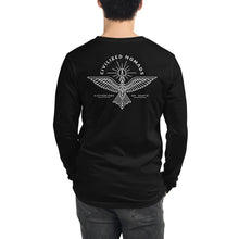 Load image into Gallery viewer, Civilized Nomads Two logos Unisex Long Sleeve Tee
