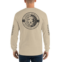 Load image into Gallery viewer, Choose Animals 4  Logos Men’s Long Sleeve Tshirt    (more colors)
