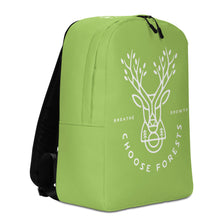 Load image into Gallery viewer, Choose Forests Light Green Backpack
