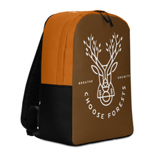 Load image into Gallery viewer, Choose Forests Brown Black and Burnt Orange Backpack
