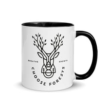 Load image into Gallery viewer, CHOOSE FORESTS Mug (more colors)
